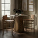 Santos - Upholstered Counter Stool With Stained Brown Base - Simple Home Plus