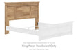 Makidern - King Panel Headboard - Tan - Simple Home Plus