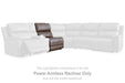 Bleckley - Power Armless Recliner With Adjustable Headrest - Espresso - Simple Home Plus