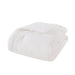 Mina - Full/Queen Waffle Weave Textured Comforter Set - White - Simple Home Plus