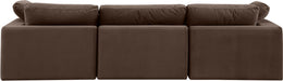 Comfy - Velvet Modular Sofa 3 Seats - Simple Home Plus