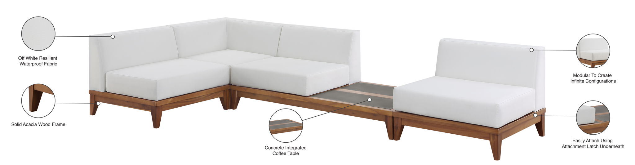 Rio - Modular Sectional - Simple Home Plus