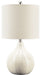 Rainermen - Off White - Ceramic Table Lamp - Simple Home Plus