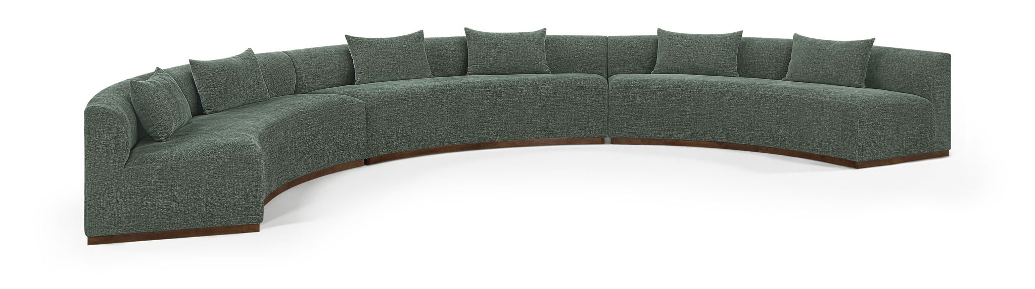 Avanti - Chenille Fabric Upholstered 3 Piece Modular Sectional - Simple Home Plus