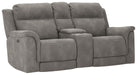 Next-Gen Durapella - Reclining Power Loveseat With Console - Simple Home Plus