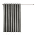 Maya - Printed Heathered Total Blackout Window Patio Panel - Gray - Simple Home Plus