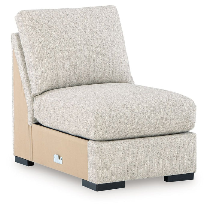 LaureLGrove - Armless Chair - Pebble - Simple Home Plus