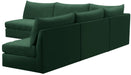 Jacob - Modular Corner Armless Sectional 5 Piece - Simple Home Plus