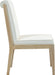 Gwendolyn - Faux Leather Dining Side Chair With Natural Frame (Set of 2) - Simple Home Plus