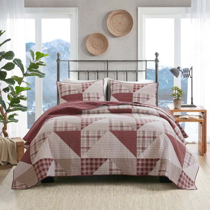 Olsen - Full/Queen Bedding Collection - Red