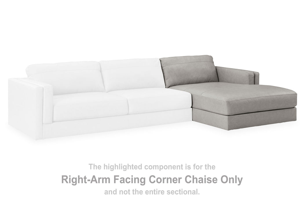 Amiata - Raf Corner Chaise - Glacier - Simple Home Plus