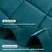 Windom - King All Season Hypoallergenic Blanket With 3M Scotchgard - Teal - Simple Home Plus