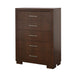 Jessica - 5-Drawer Bedroom Chest - Simple Home Plus