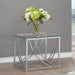 Lille - Glass Top Entryway Sofa Console Table Accents - Simple Home Plus