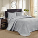 Quebec - King Reversible Bedspread Set - Gray - Simple Home Plus