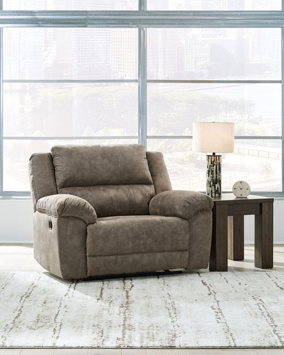 Laresview - Fossil - Zero Wall Wide Seat Recliner - Simple Home Plus