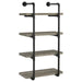 Elmcrest - 4-Shelf Wall Bookshelf - Simple Home Plus