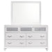 Barzini - 7-drawer Dresser With Mirror - Simple Home Plus