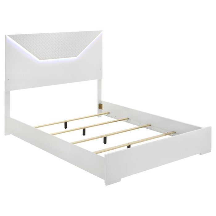 Ives - Panel Bed LED Headboard - Simple Home Plus