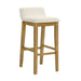 Annikah - Modern Transitional Wood Bar Height Kitchen Bar Stool - Simple Home Plus