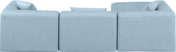 Cube - 4 Piece Modular Sectional With Chaise - Simple Home Plus