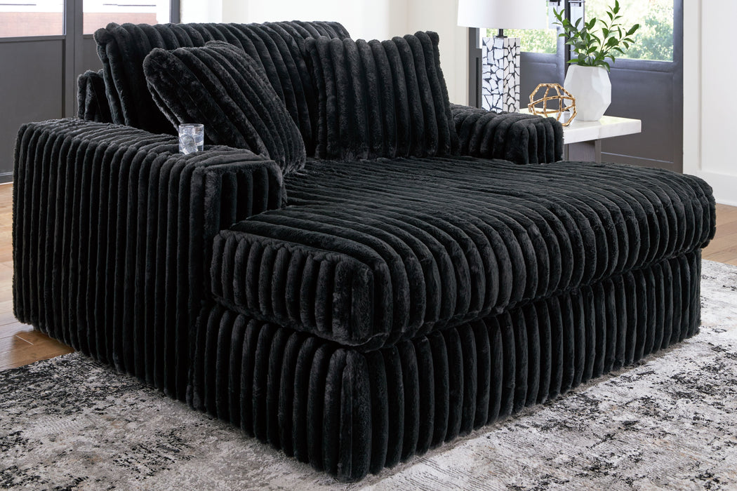 Midnight-Madness - Oversized Chaise - Simple Home Plus