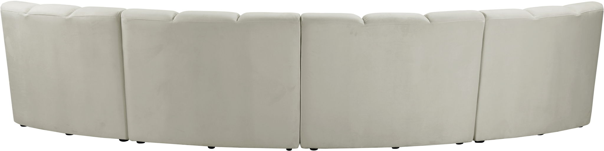 Infinity - 4 Piece Velvet Modular Sectional - Simple Home Plus