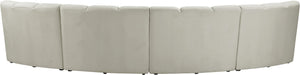 Infinity - 4 Piece Velvet Modular Sectional - Simple Home Plus