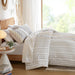 Imani - Printed Duvet Cover Set With - Ivory - Simple Home Plus