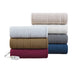 Fleece to Sherpa - Heated Throw - Burgundy - Simple Home Plus