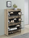 Denia - 3-Tier Engineered Wood Shoe Cabinet - Simple Home Plus