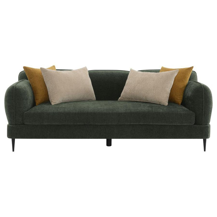 Jade - Chenille Upholstered Modern Track Arm Sofa - Simple Home Plus