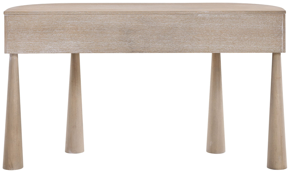 Oasis - Acacia Veneer And Solid Wood Console Table - Simple Home Plus