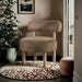 Ambre - Shearling Fabric Accent Chair - Simple Home Plus