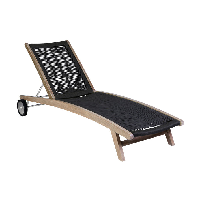 Odette - Outdoor Patio Adjustable Chaise Lounge Chair - Simple Home Plus