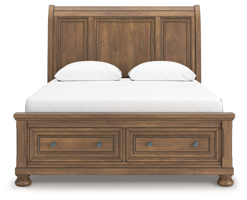 Feddinger - Storage Sleigh Bed - Simple Home Plus