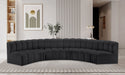 Arc - Faux Leather 6 Piece U-Shaped Modular Sofa - Simple Home Plus