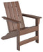 Emmeline - Brown - Adirondack Chair - Simple Home Plus