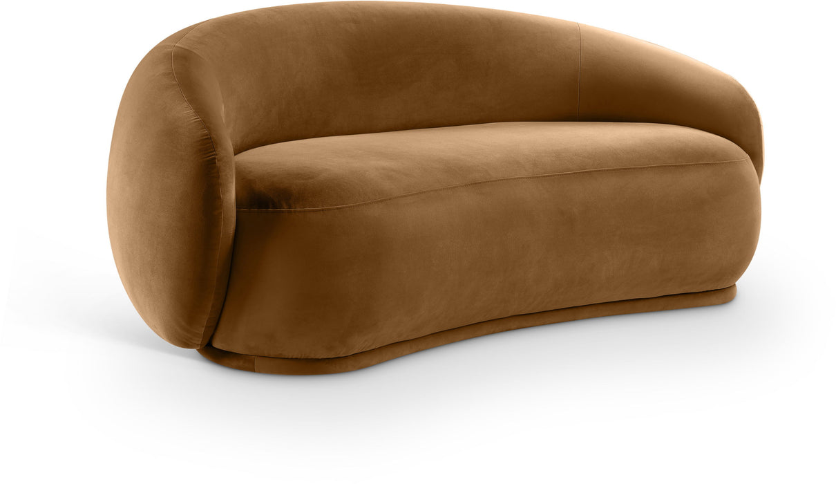 Emery - Velvet Loveseat - Simple Home Plus