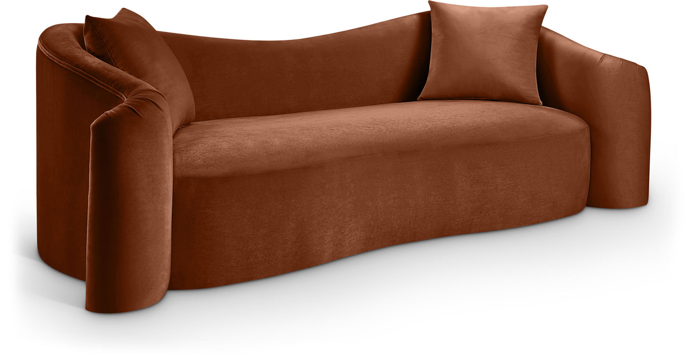 Destin - Velvet Sofa - Simple Home Plus