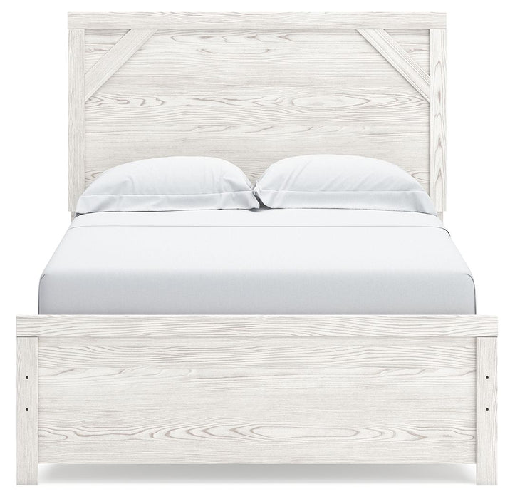 Gerridan - Full Panel Rails - White / Gray - Simple Home Plus