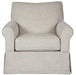 Searcy - Quartz - Swivel Glider Accent Chair - Simple Home Plus