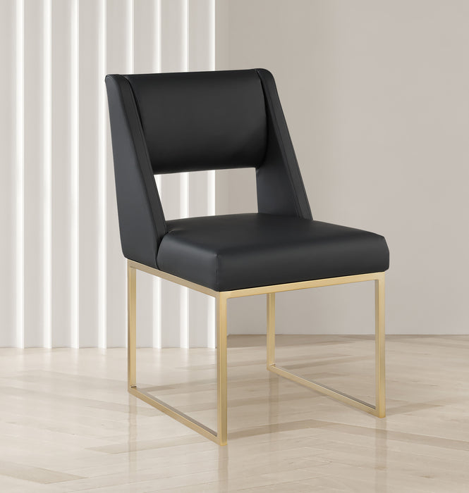 Jayce - Dining Chair Set, Gold Base - Simple Home Plus