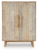 Dallinbury - Natural / White Wash - Accent Cabinet - Simple Home Plus