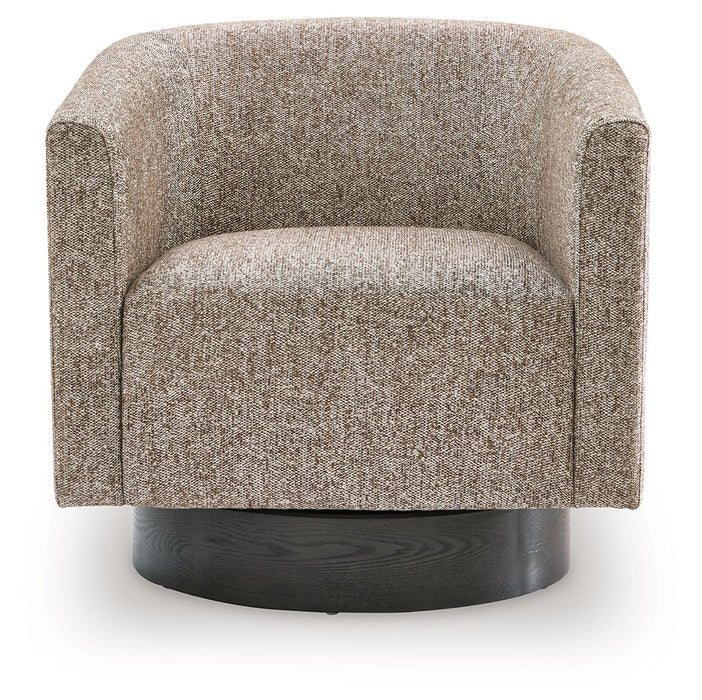Jorryn - Swivel Accent Chair - Brown - Simple Home Plus