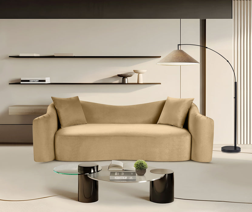 Destin - Velvet Sofa - Simple Home Plus