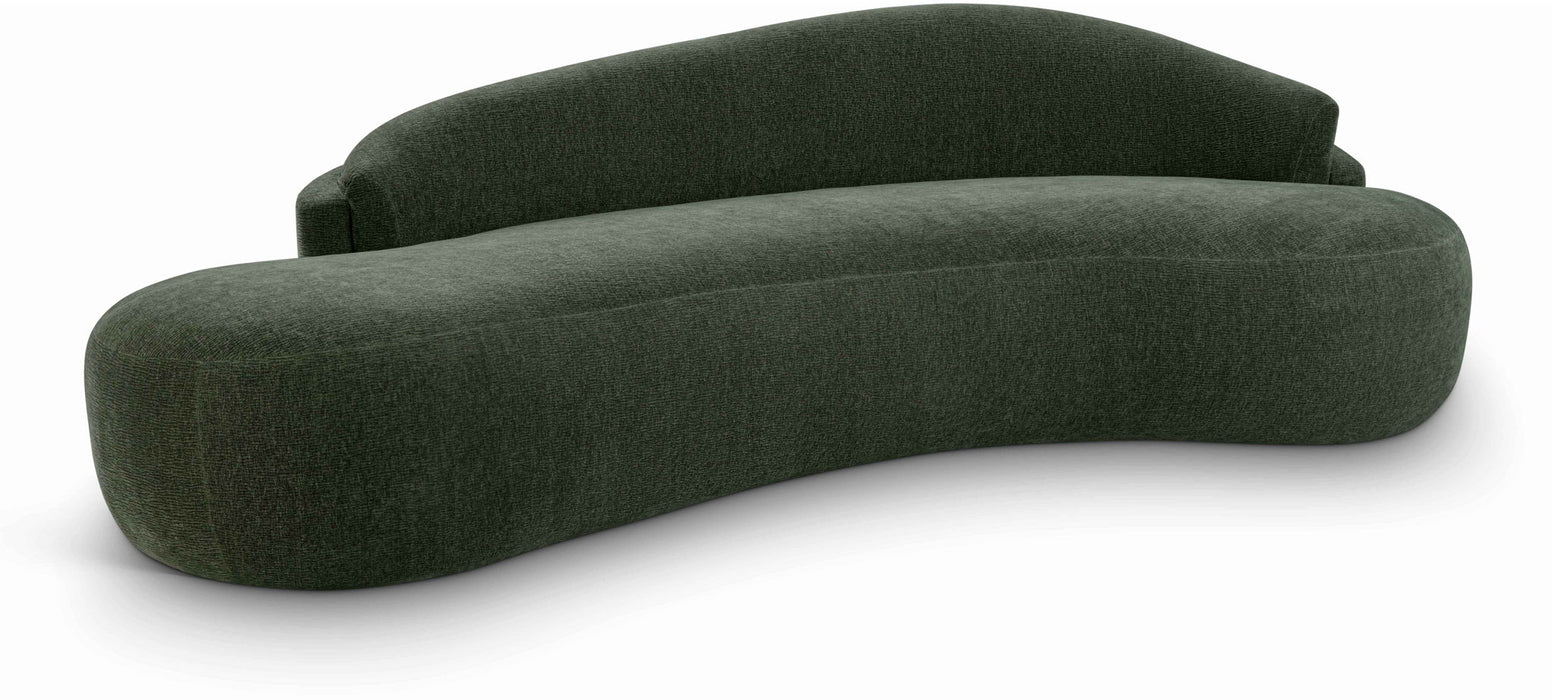 Caspian - Chenille Fabric Upholstered Sofa - Simple Home Plus
