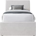 Myles - Chenille Twin Trundle Bed - Simple Home Plus