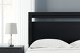 Finch - Queen Panel Headboard - Black - Simple Home Plus