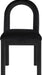 Conrad - Velvet Dining Chair With Black Legs - Simple Home Plus